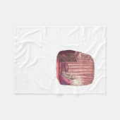 さくにくじ フリースブランケット (正面(横))