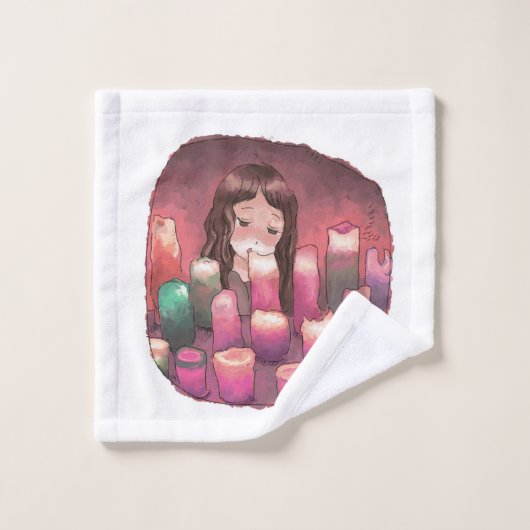 さくになじ ウォッシュタオル (ウォッシュタオル)