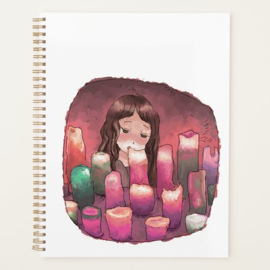 さくになじ プランナー手帳 (正面)