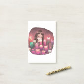 さくになじ ポストイット (デスク上)