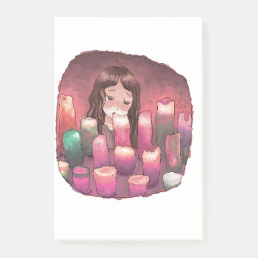 さくになじ ポストイット (正面)