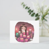 さくになじ ポストカード (スタンド正面)