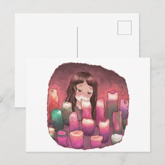 さくになじ ポストカード (正面/裏面)