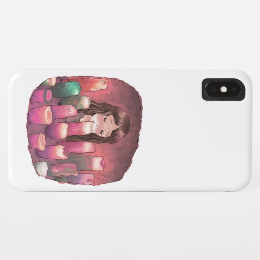 さくになじ Case-Mate iPhoneケース (裏面(横))