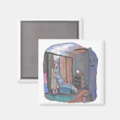 さくにやじ マグネット (正面/裏面)