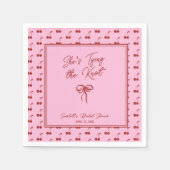 さくらちゃんの結婚式　～チェリー ブライダル シャワーパーティ～ スタンダードカクテルナプキン (正面)