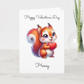 さくらとハートのバレンタインカード カード (正面)