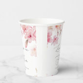 さくらの愛が咲く ブライダル 紙コップ (右)