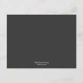 さくらの結婚式招待状 エンクロージャーカード (裏面)