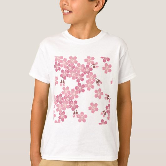 さくらの花 Tシャツ (正面)