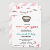 さくらもちテーマ 招待状 (正面/裏面)