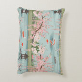 さくらんぼかわいらしブロッサムピローフローラチャーム アクセントクッション (裏面(縦))