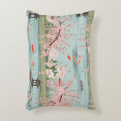 さくらんぼかわいらしブロッサムピローフローラチャーム アクセントクッション (正面(垂直))