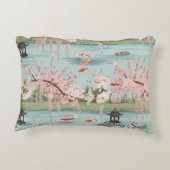 さくらんぼかわいらしブロッサムピローフローラチャーム アクセントクッション (裏面)