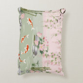 さくらんぼかわいらしブロッサムフローラチャーム アクセントクッション (裏面(縦))