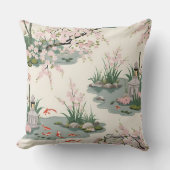 さくらんぼかわいらしブロッサムフローラチャーム クッション (正面)