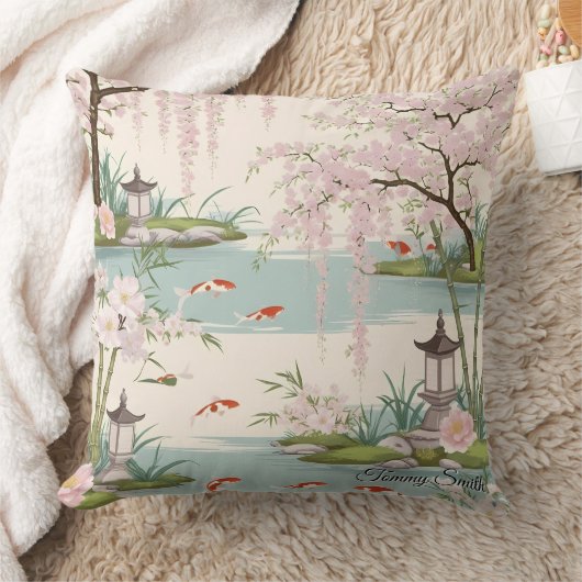 さくらんぼかわいらしブロッサムフローラチャーム クッション (ブランケット)