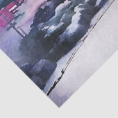 さくらんぼがパゴダの外に咲く 薄葉紙 (詳細)