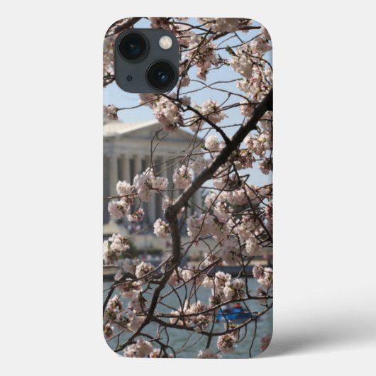 さくらんぼがワシントンDCの開花で花を咲かせる Case-Mate iPhoneケース (裏面)