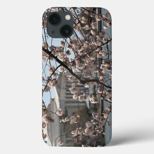 さくらんぼがワシントンDCの開花で花を咲かせる Case-Mate iPhoneケース (裏面)