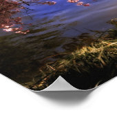 さくらんぼが池に咲く ポスター (角)