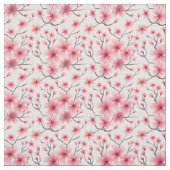 さくらんぼが白く咲く ファブリック (見本)