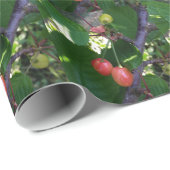 さくらんぼが赤 ラッピングペーパー (ロールコーナー)