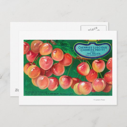 さくらんぼさくらんぼシティザダレスまたは ポストカード (正面/裏面)