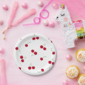 さくらんぼさくらんぼ ペーパープレート (パーティー)