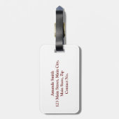 さくらんぼさくらんぼ ラゲッジタグ (裏面縦)