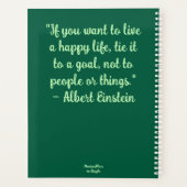 さくらんぼつるズ分岐さくらんぼ赤緑 プランナー手帳 (裏面)