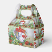 さくらんぼとイチゴを鉄の錆びたバケツ フェイバーボックス (裏面サイド)