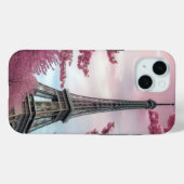 さくらんぼとエッフェルタオル Case-Mate iPhoneケース (裏面 (横))