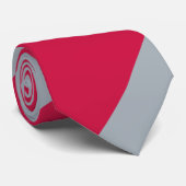 さくらんぼとグレーブロード連隊ストライプ法 ネクタイ (ロール)