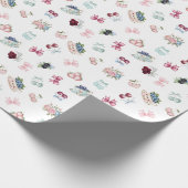 さくらんぼとベリーと弓! ラッピングペーパー (角)
