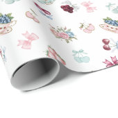 さくらんぼとベリーと弓! ラッピングペーパー (ロールコーナー)