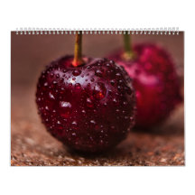 さくらんぼとベリーの季節のフルーツの花