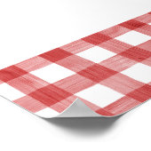 さくらんぼとレッドリボン誕生日パーティーへようこそ ポスター (角)