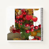 さくらんぼと果実 ノートブック (裏面)