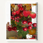 さくらんぼと果実 ノートブック (裏面)