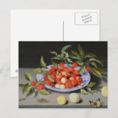 さくらんぼと桃の静物詩 ポストカード (正面/裏面)