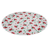 さくらんぼと水玉模様 カッティングボード (角)