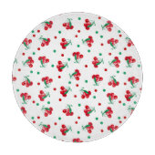 さくらんぼと水玉模様 カッティングボード (正面)