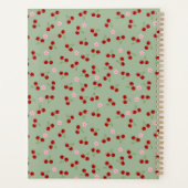 さくらんぼと花 プランナー手帳 (裏面)