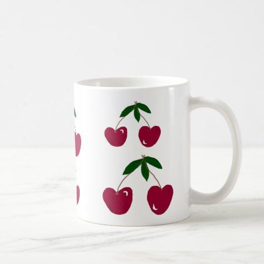 さくらんぼのように甘い コーヒーマグカップ (右)