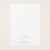 さくらんぼのイヤリングディスプレイカード (裏面)