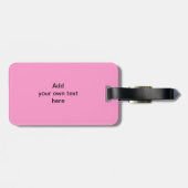 さくらんぼのカップケーキ ラゲッジタグ (裏面横)