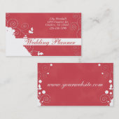 さくらんぼのシャーベットのよくはしゃぐな渦巻の名刺 名刺 (正面/裏面)