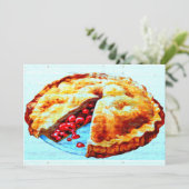 さくらんぼのパイの招待状 招待状 (スタンド正面)