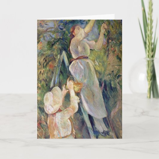 さくらんぼのピッカー カード (正面)